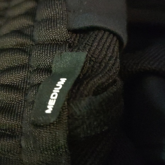 KORAL Men's Unisex Activewear Track Pants Black White Checkered Medium - Picture 5 of 6